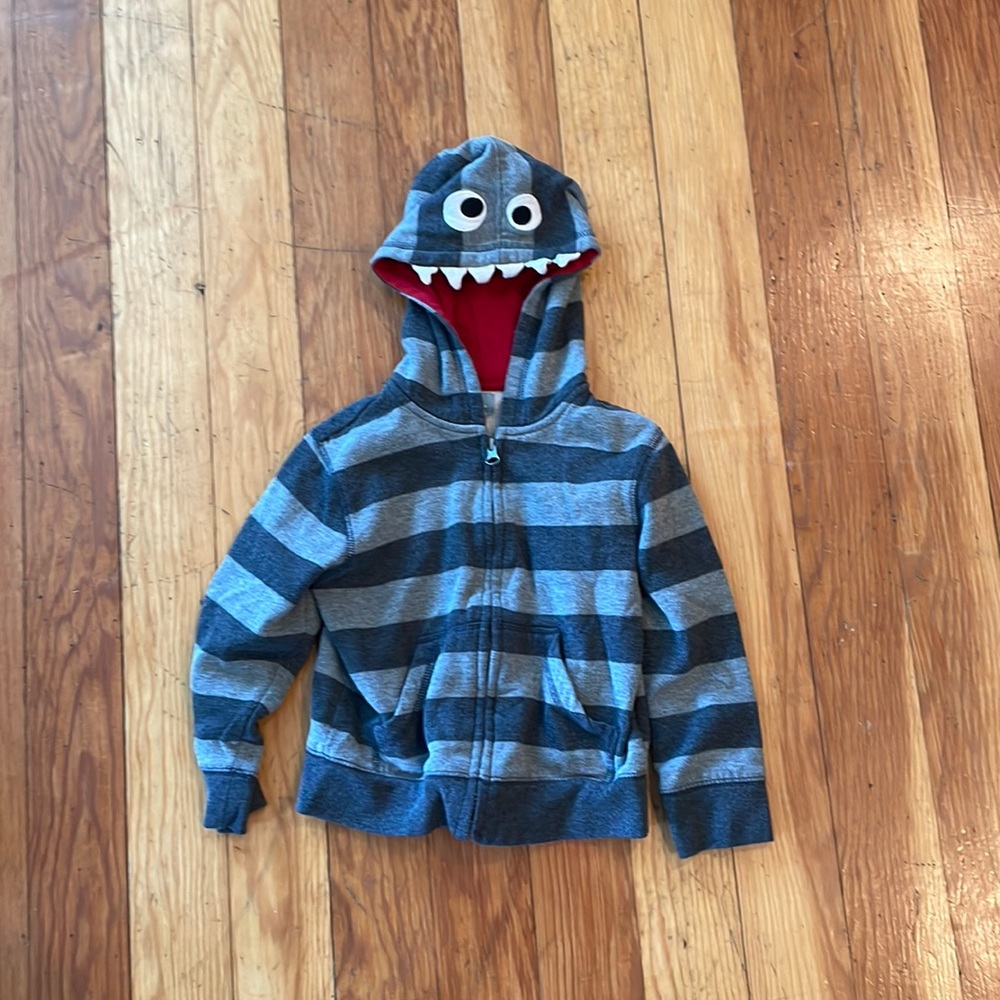 Boys Zip-up Monster Hoodie